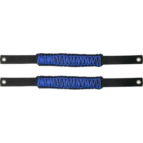 Set of 2 replacement paracord handles for Bronco Jeep - Premium polyester metal buckle - Heavy-duty 330 lb (158.8 kg) tensile strength - Easy installation accessories (1/5)