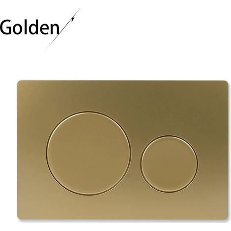 Spülkasten-Tastenfeld 金色 für Sigma UP300 UP320 UP700 UP720 mit dualer Wassersparfunktion