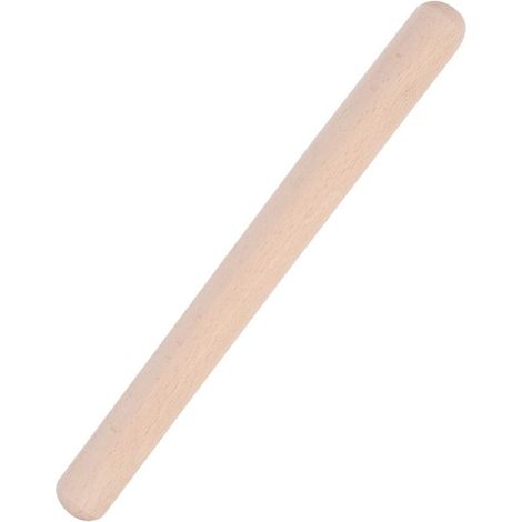 Rolling Pin,Rouleau à pâte bois rouleau à pâtisserie gâteau pâtisserie pour la cuisson rouleaux à pâtisserie pour la cuisson pizza outils de cuisine essentiels(39CM) (1/5)