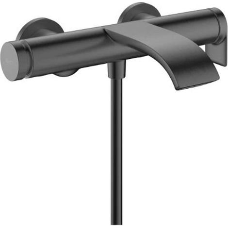 Hansgrohe Vivenis - Mitigeur de baignoire, chrome noir brossé 75420340