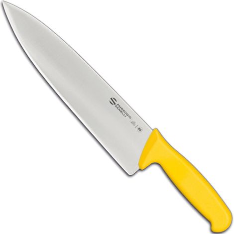 SUPRA COLORE HACCP coltello da macellaio per pollame 260/410 mm - giallo