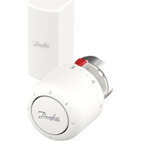 Danfoss Aero™ RA/V Thermostat Thermostatkopf Fernfühler 0-2m für alte RAV Ventile 34mm 015G4562 (1/3)