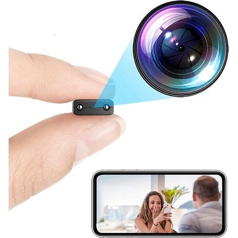 Mini WLAN Kamera für die Überwachung von Haustieren im Innen und Außenbereich, kabellose 1080P HD Heimsicherheitskamera mit Nachtsicht, Bewegungs (1/5)