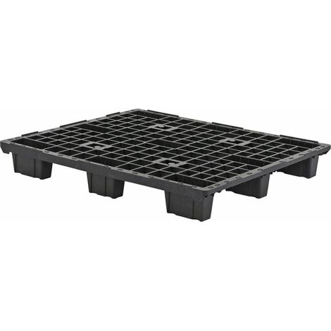 Palette plastique - 1200x800mm - 2500kg statique - KP 1000 - Saro