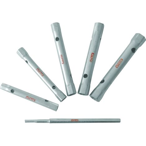 Utilia SERIE CHIAVI A TUBO DOPPIE 5 PZ. 3.00 pz