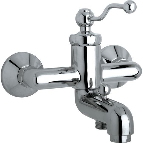 Miscelatore per lavabo monocomando in ottone cromato - Paini Toscana (1/4)