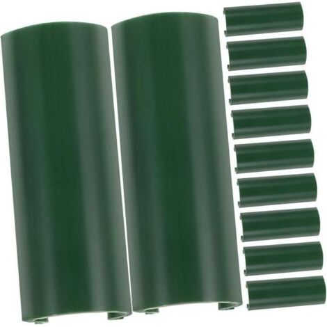 32 Clips de Fixation pour Serre - Attaches Robustes pour Arches de Jardin et Tuyaux, Kit de Maintenance pour Bâche de Serre (1/5)