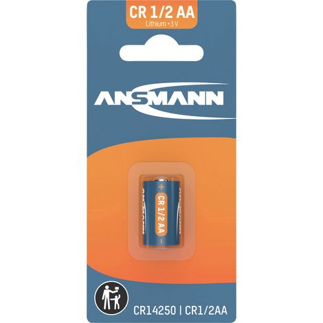 Ansmann 3V-CR1/2AA / CR14250 Spezial-Akku 1/2AA Li-Ion 3 V 1 St. (1/3)