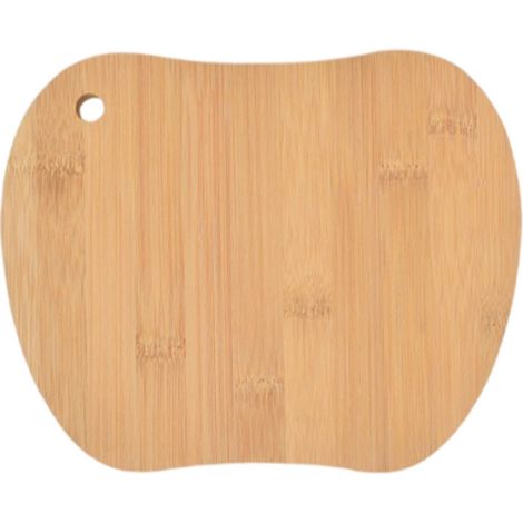 planche à découper apple planche à découper double face en bambou planche à découper multifonctionnelle pour la maison non peinte et non traitée dimension 23 5 x 19 cm couleur bois naturel 1 pièce (1/5)