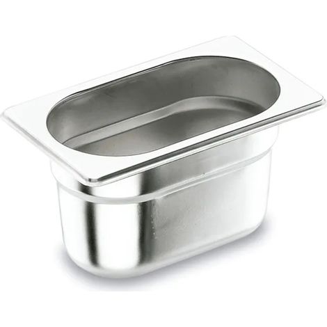 Accessoire de rangement lacor 1/3 inox empilable micro-ondes