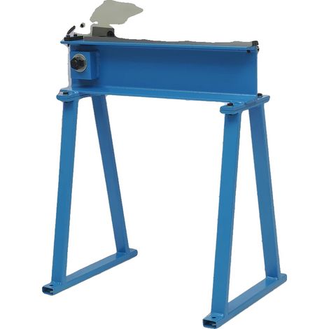 Tijeras para metal, construcción duradera, corte sin esfuerzo, color azul. (1/2)