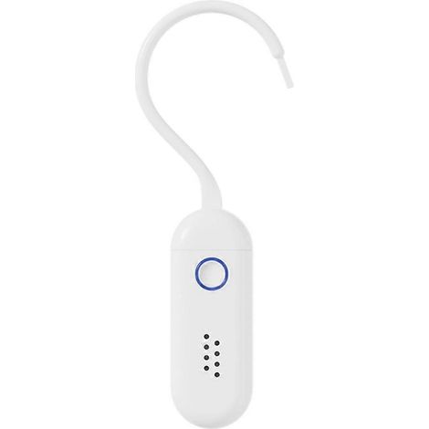 Alarme de poignée de porte double mode 130 dB avec fonction sonore et clignotante, livrée avec télécommande, compatible avec les fenêtres des chambres d'hôtel en location. (1/5)