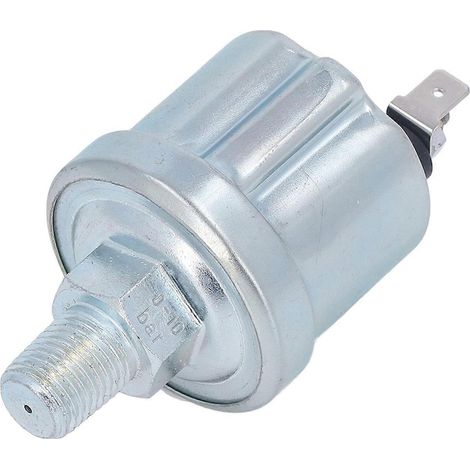 Capteur de pression d'huile 1/4 NPT 0 à 10 bar, convertisseur de pression d'huile moteur pour groupes électrogènes diesel VDO
