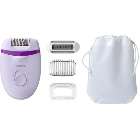PHILIPS - Épilateur compact Violet - Satinelle Essential - violet - BRE275.00