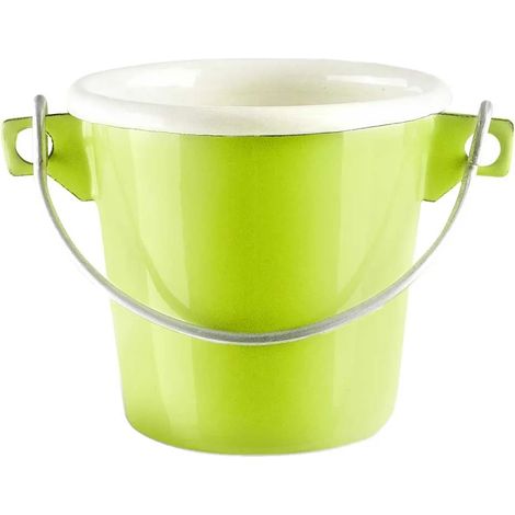 Seau ibili pistachio acier émaillé 0,35 l compact