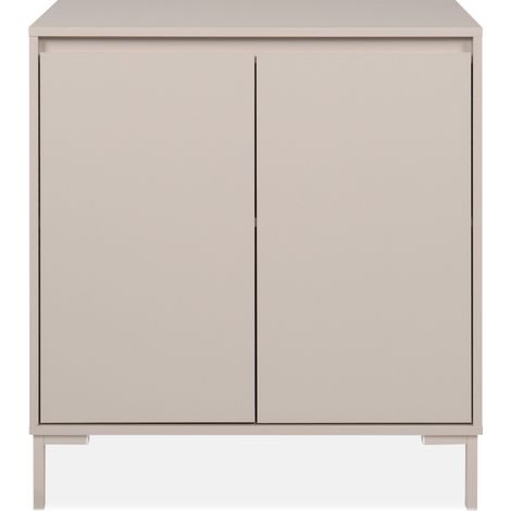 Credenza 2 ante colore cachemire L81 cm - NERIO