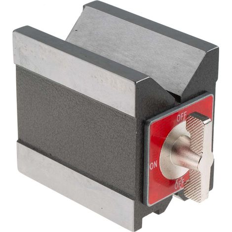 Support en V Magnétique RS PRO capacité 12  60mm ( Prix pour 1 ) (1/3)