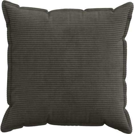 vidaXL Funda de almohada 2 uds. HOUTEN Gris antracita 60 x 60 cm pana (1/2)