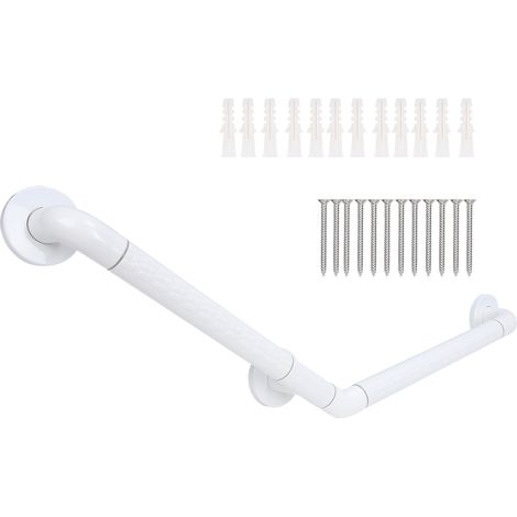 Barre d'appui inox antidérapante pour salle de bain, poignée de sécurité pour personnes âgées, soutien mural, acier inoxydable. (1/5)