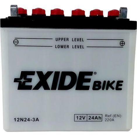Batterie moto Exide 12N24-3A 12v 24ah 220A