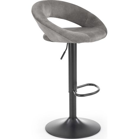 Sgabello H-102, velluto di frassino (1/5)