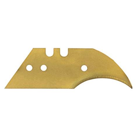 wolfcraft 5 lame di sicurezza a mezzaluna professionali I 4174000 I Accessori per coltelli a lame trapezoidali (1/4)