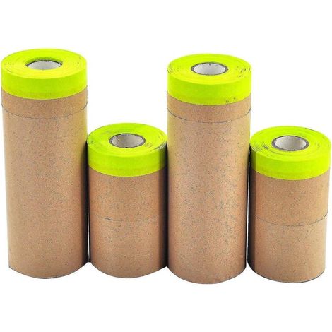 Papier de masquage, peinture, ruban de masquage et rideaux (lot de 4) (1/5)