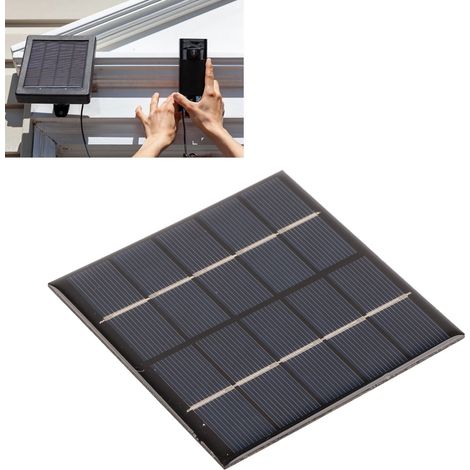 1,2W 5V Solarpanel, Solar-Epoxidplatte, kann eine 3,7V Batterie laden. (1/5)