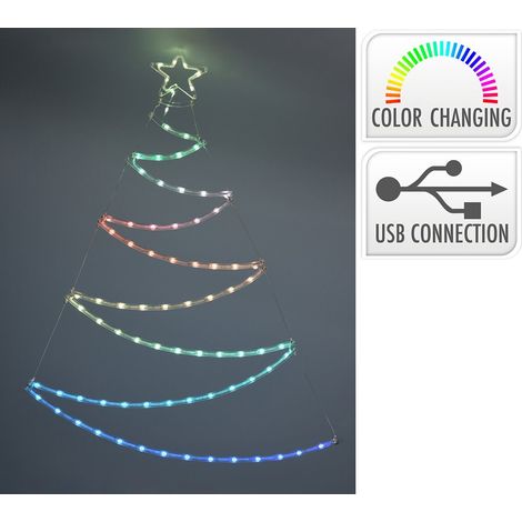 LED-Baumschmuck RGB USB-Anschluss GRUNDLAGEN