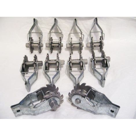Permanent Wire Fence Tensioner Ratchet x10 (In-Line Strainer Fencing Farm Garden)
