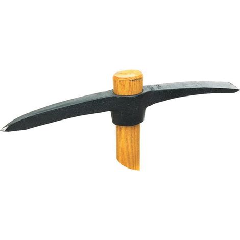 DÉCINTROIR À PIC – Manche frêne PEFC – Longueur 37,5 cm Pic pour joints et crépis – Panne taillante pour enduits et briques – Acier haute teneur en carbone trempé 52–58 HRC (1/3)