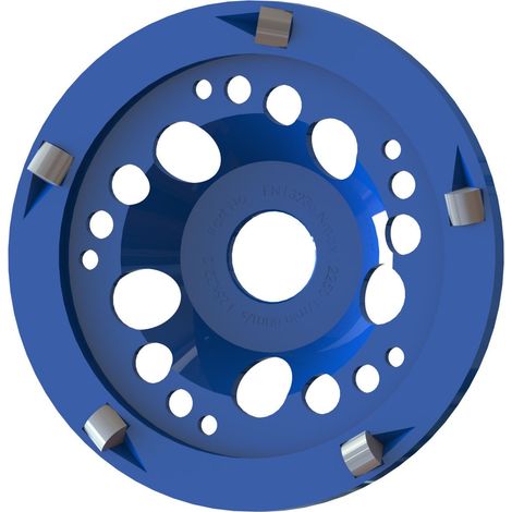 Universal-Schleiftopf HPCD850C 125 x 22.23mm PCD G/Head