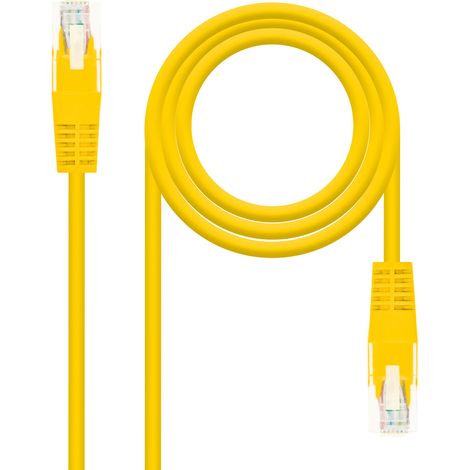 Rj45 Cat6a S/ftp Cu Lszh 0,25m Giallo Nanocable 10.20.1900-l25-y