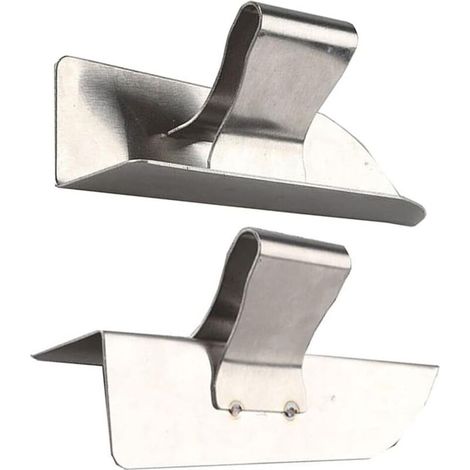Truelles d'angle Intérieur/Extérieur 90° en Acier Inoxydable – pour Cloisons Sèches, Béton et Plâtre, fléchit à l'angle Parfait Lorsque la cloison sèche est plâtrée (2 Pièces, 1.57"x5.7")