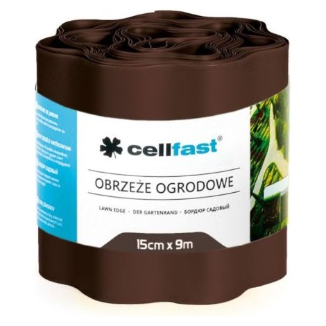 ROULEAU DE BORDURE DE JARDIN FLEXIBLE (MARRON, 150 MM X 9 M) CELLFAST 5901828850875 (1/3)