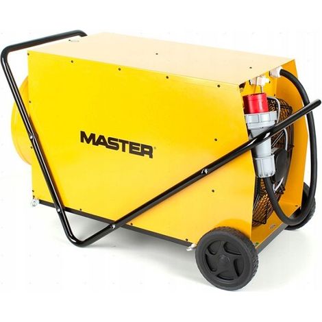 Elektroheizgerät Maestro B30EPR, Drehstrommodell, ideal für industrielle Beheizung, 30 kW, Durchflussmenge 3500 m³/h, geräuscharm, auf Rollen, verstellbar und aus Edelstahl