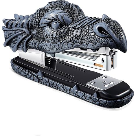 Agrafeuse Tête De Dragon - Agrafeuse Manuelle 24/6 - Pour Bureau Et Maison - 1 Pièce (1/5)