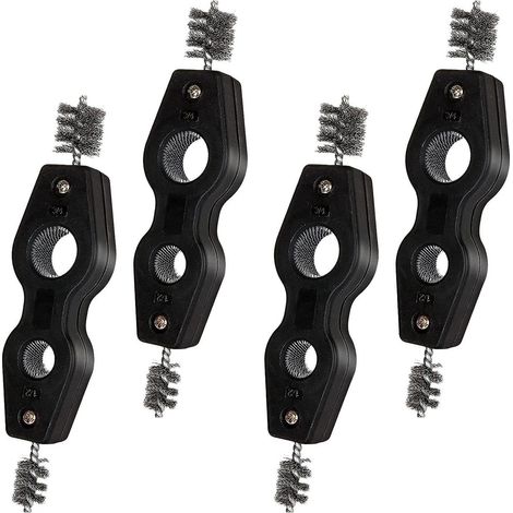 Brosses de nettoyage pour tubes en cuivre, outil de nettoyage de tuyaux en cuivre, brosses pour tubes en cuivre, pour la plomberie (1/4)