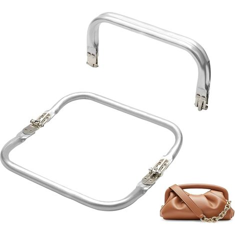 Stück Karabinerhaken-Taschenverschluss für Taschen, U-förmiger Clutch-Taschenverschluss, Innengriff, Aluminium-Haken-Taschenverschluss für Geldbörsen, Beutel und DIY-Projekte (200  90 mm) (1/5)