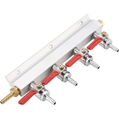 Répartiteur de distribution de gaz CO2 domestique multivoies pour bière 4 voies (1/5)