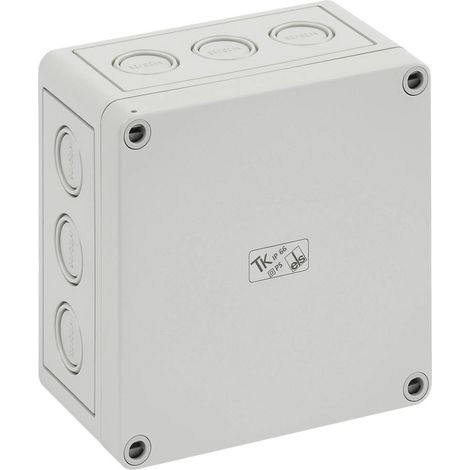 Spelsberg TK PS 1313-7-m Contenitore da installazione 130 x 130 x 75 Polistirolo EPS Grigio (RAL 7035) 1 pz. (1/4)