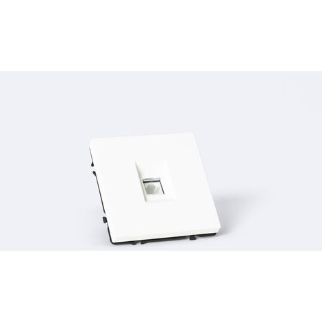 Toma RJ45 CAT 6 Internet Luxe 990 Blanco