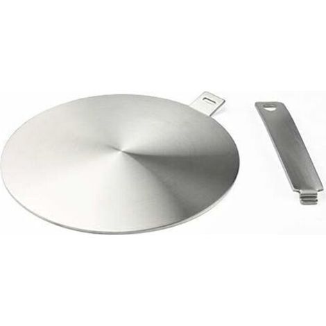 Adaptateur induction 20 cm – Disque diffuseur chaleur pour plaque à induction, poignée amovible et base séparable (1/4)
