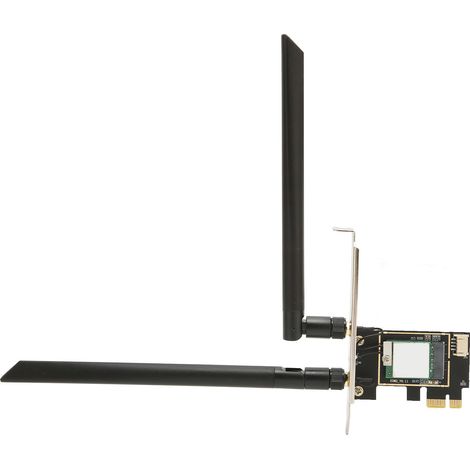6E AX210 WLAN-Karte für PC, Bluetooth 5.2, Tri-Band 5400 Mbit/s, Drahtlosnetzwerkadapter für Laptop und Desktop (1/5)