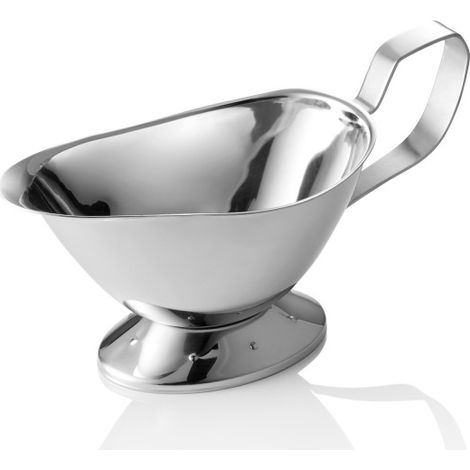 Saucière inox 18/8 400 ml 23 x 10 cm - Was Germany (1/2)