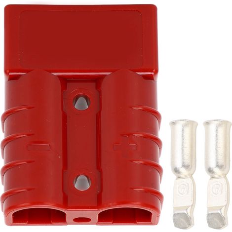 Connecteur Solaire Haute Précision pour Câble 16mm², Borne de Batterie Voiture Rouge, Installation Facile et Connexion Ferme, Lot de 2 Pièces (1/4)