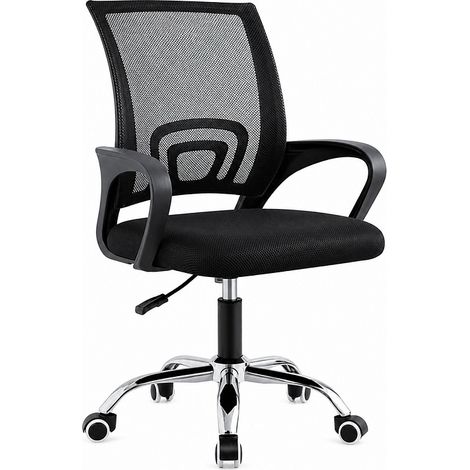 Sedia da ufficio Aga MR2075 Nera