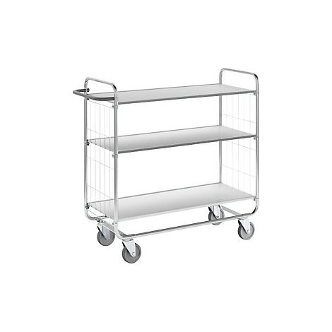 Kongamek Carrello a ripiani zincato a fuoco 3 ripiani lungh (1/3)