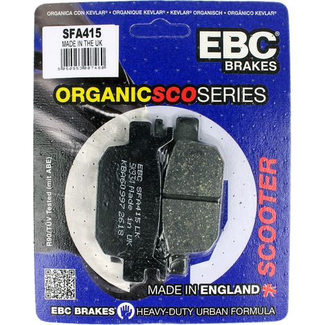 EBC Brakes Pastiglie Moto Posteriore SFA415 193H Honda SH i 125 150 300 (1/2)