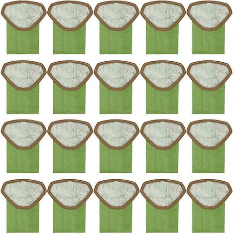 Sacs à poussière pour aspirateur dorsal ProTeam Super Coach Pro 6/ProVac FS 6/GoFit 6/GoFit 6 PLUS, référence 107666 (lot de 20) (1/5)